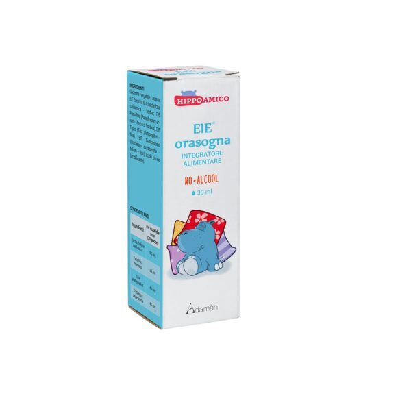 Flacone EIE® ORASOGNA 30ml – integratore rilassante per mente e sonno