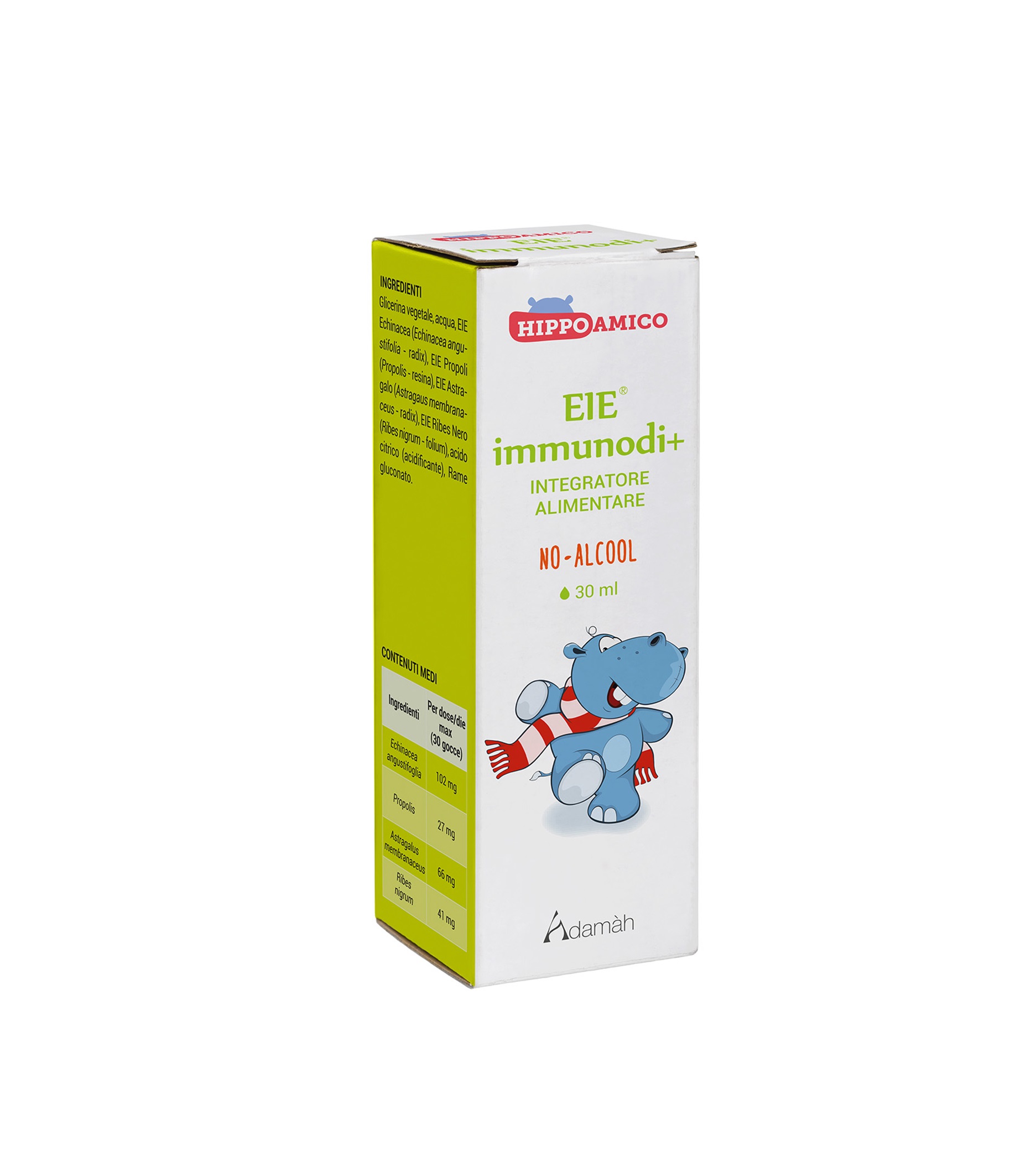 Eie Immunodi+ di Adamah integratore per le prime vierespiratorie