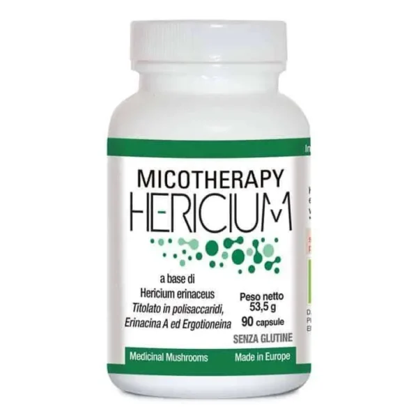 Micotherapy Hericium di Avd integratore per il sistema nervoso e l'apparato gastroenterico