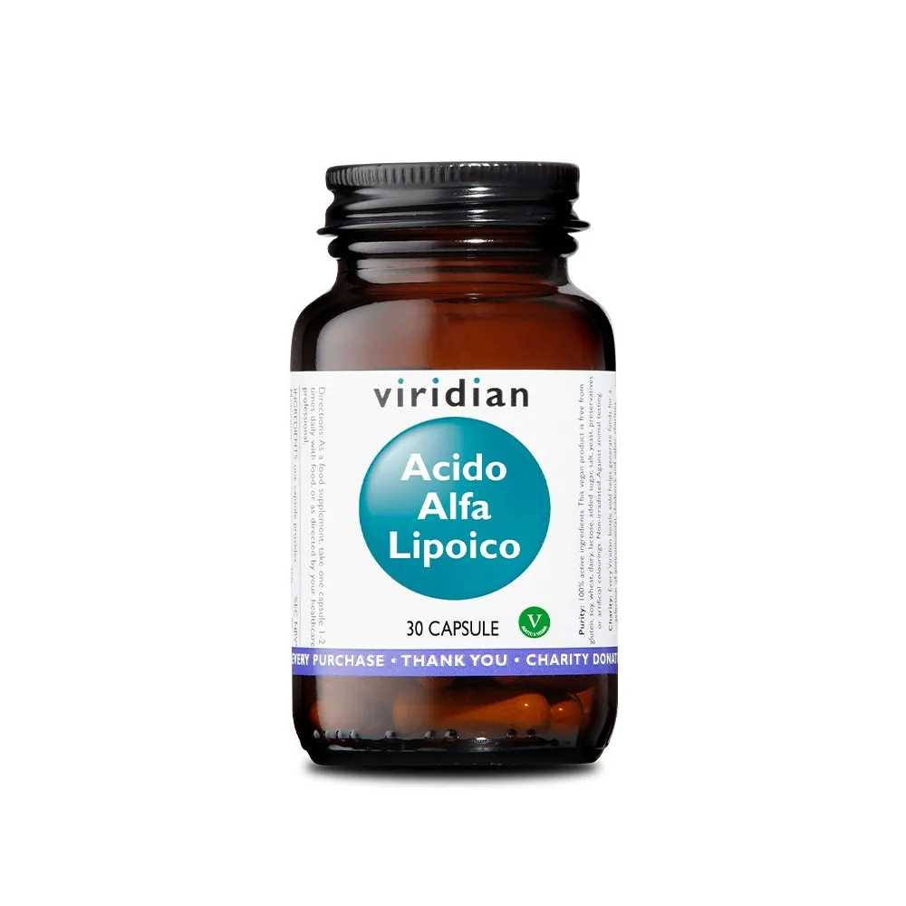 integratore alimentare acido alfa lipoico 30 capsule
