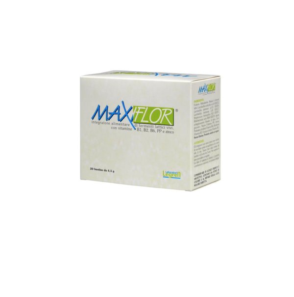 Maxiflor bustine integratore alimentare ad alto contenuto di fermenti lattici vivi