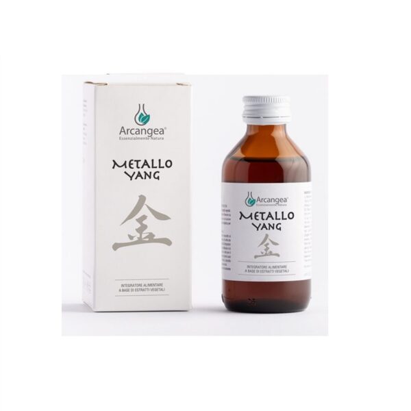 Flacone di Metallo Yang Arcangea integratore naturale per le vie respiratorie