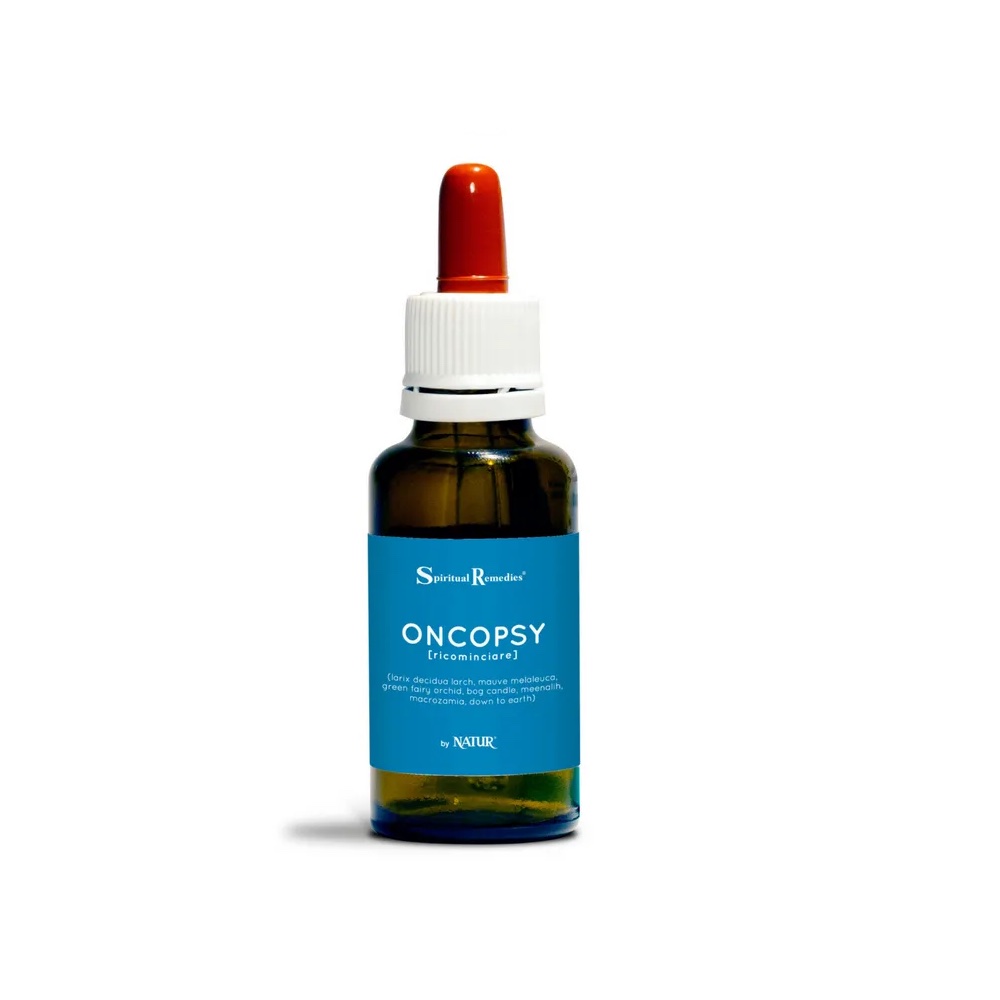 Flacone gocce di Mix di Essenze Natur Mix - Oncopsy! da 30 ml integratore con essenze vibrazioni