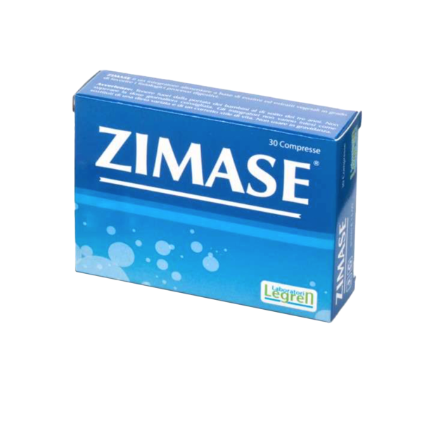 confezione di ZIMASE integratore a base di Enzimi digestivi